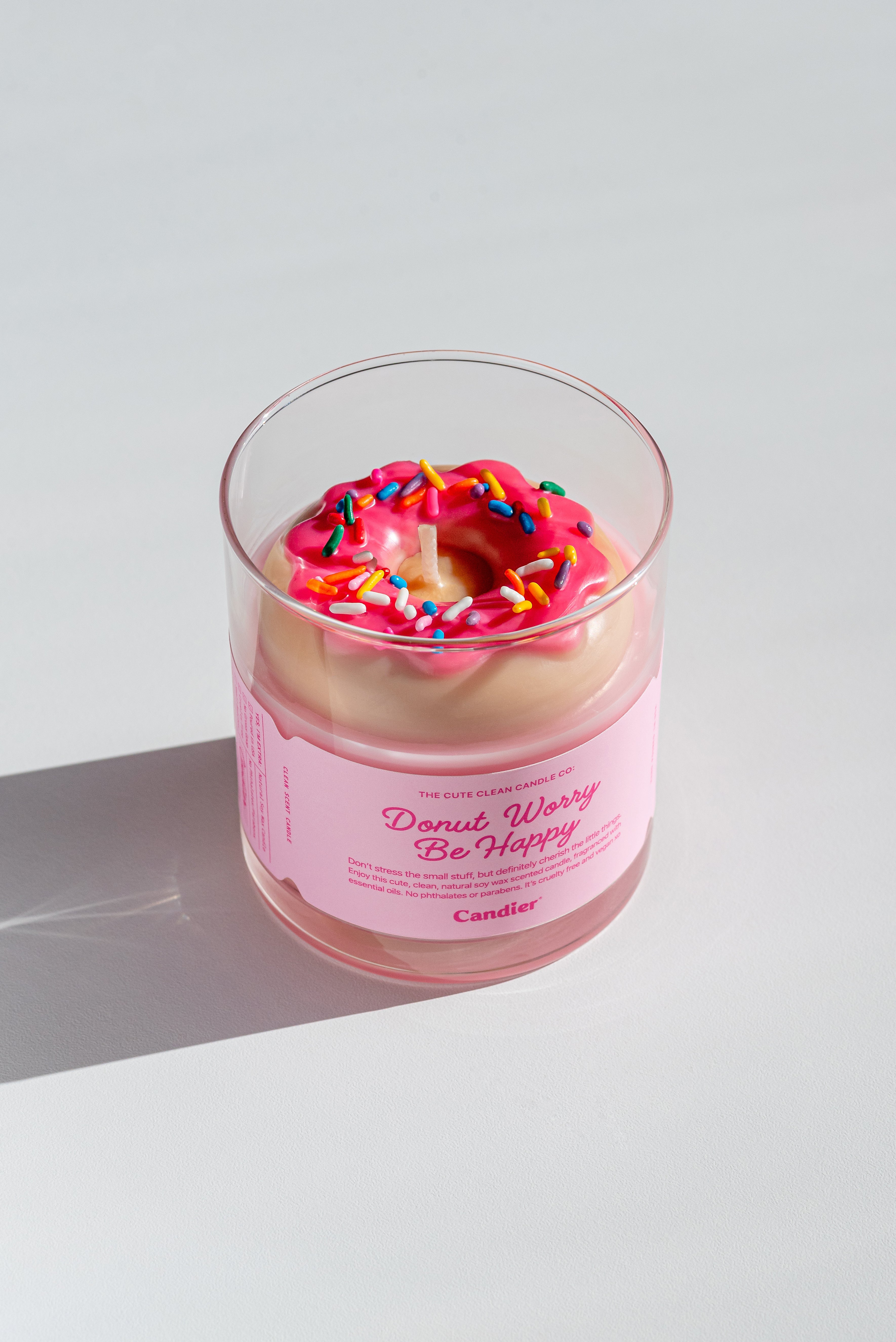נר - DONUT WORRY BE HAPPY