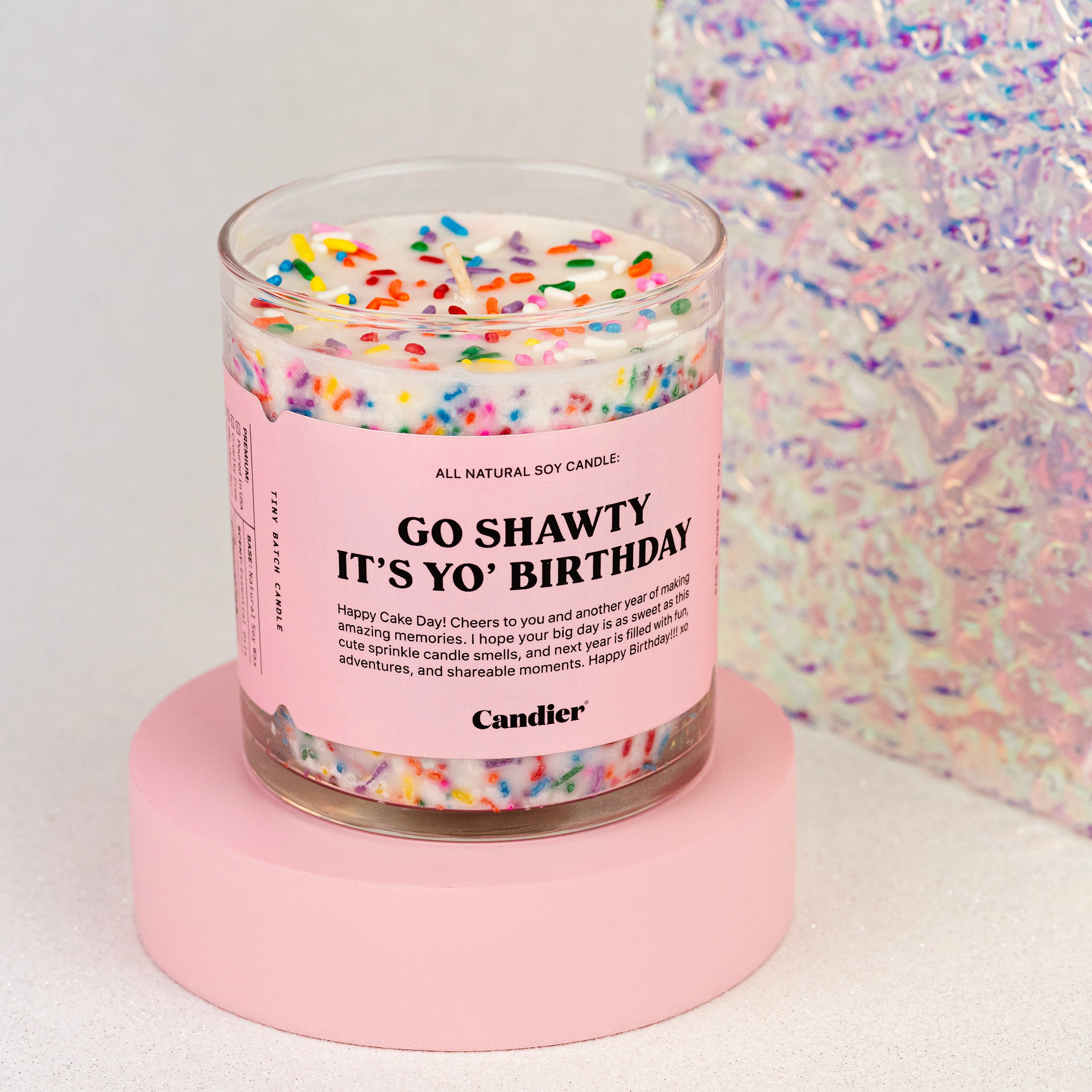נר - GO SHAWTY BIRTHDAY CAKE