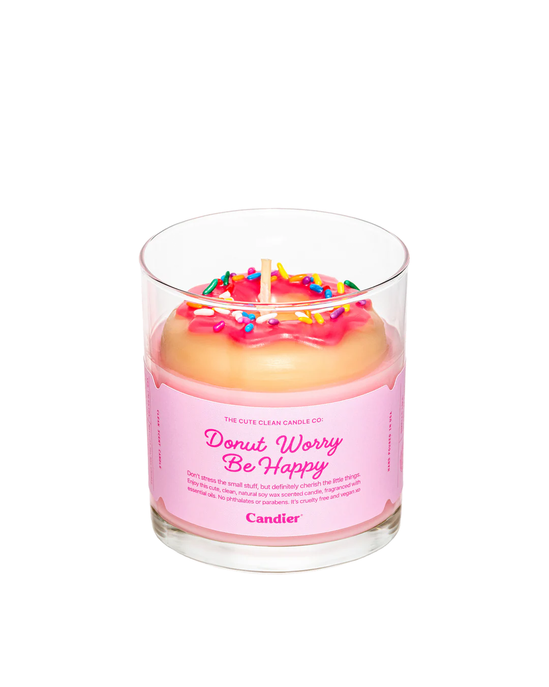 נר - DONUT WORRY BE HAPPY