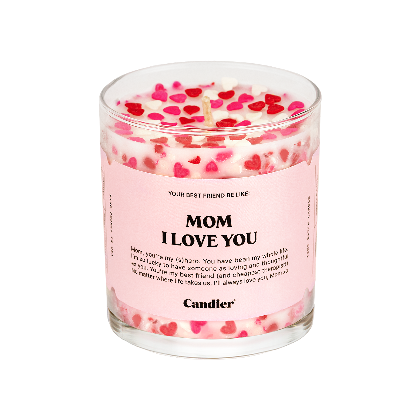 נר - MOM I LOVE YOU